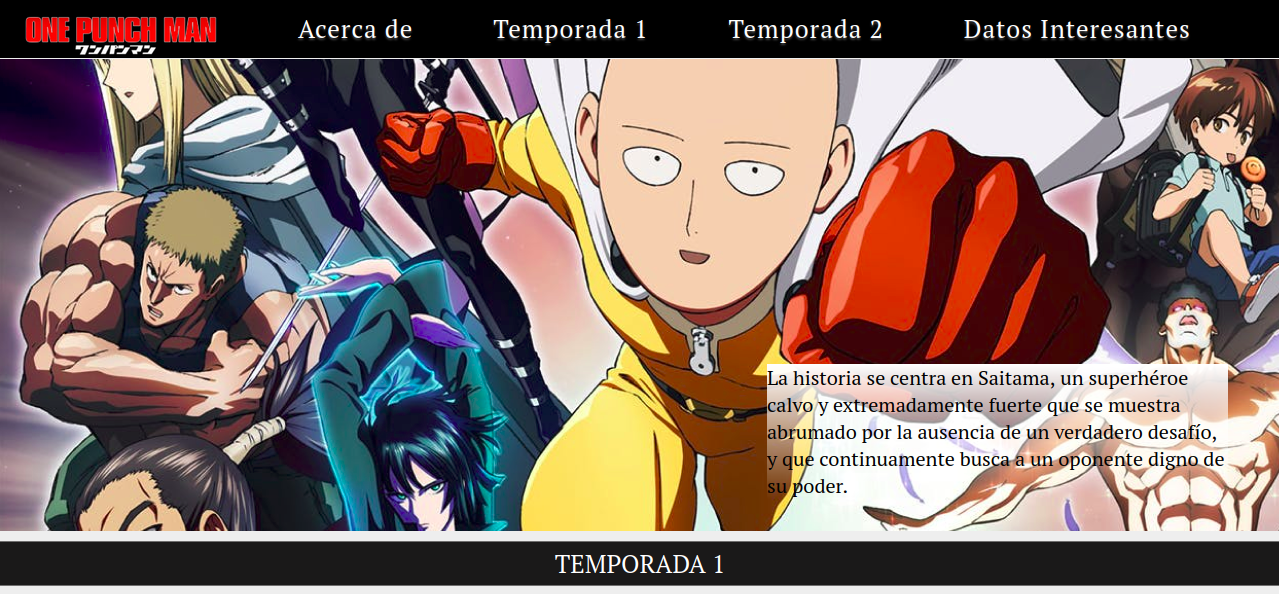 One Punch Man